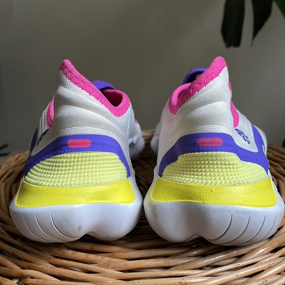 Nike free 3.0 platinum flyknit lightweight running/training sneakers - Picture 5 of 10